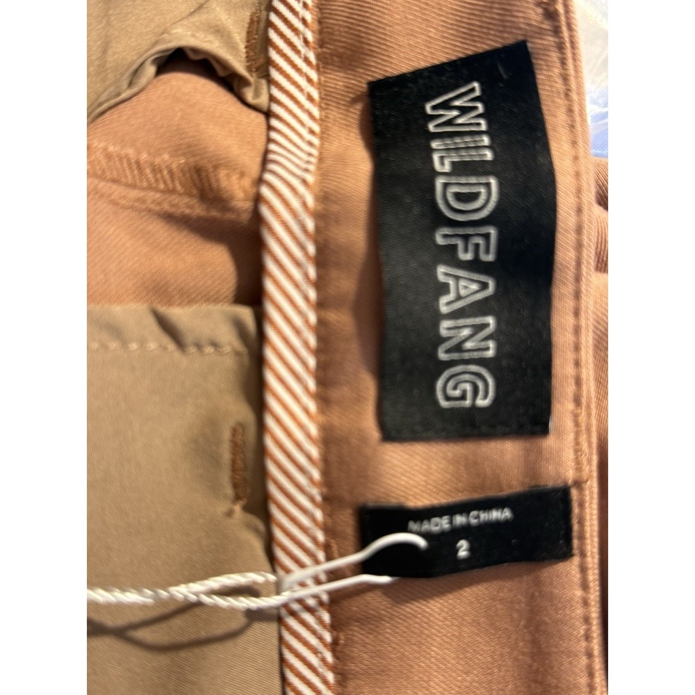 Wildfang Lot of 3 Trousers Size 2 NWT Empower & Essential Pants Camel Blue - Picture 4 of 15